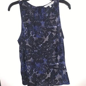 Cupcakes & Cashmere silk tank